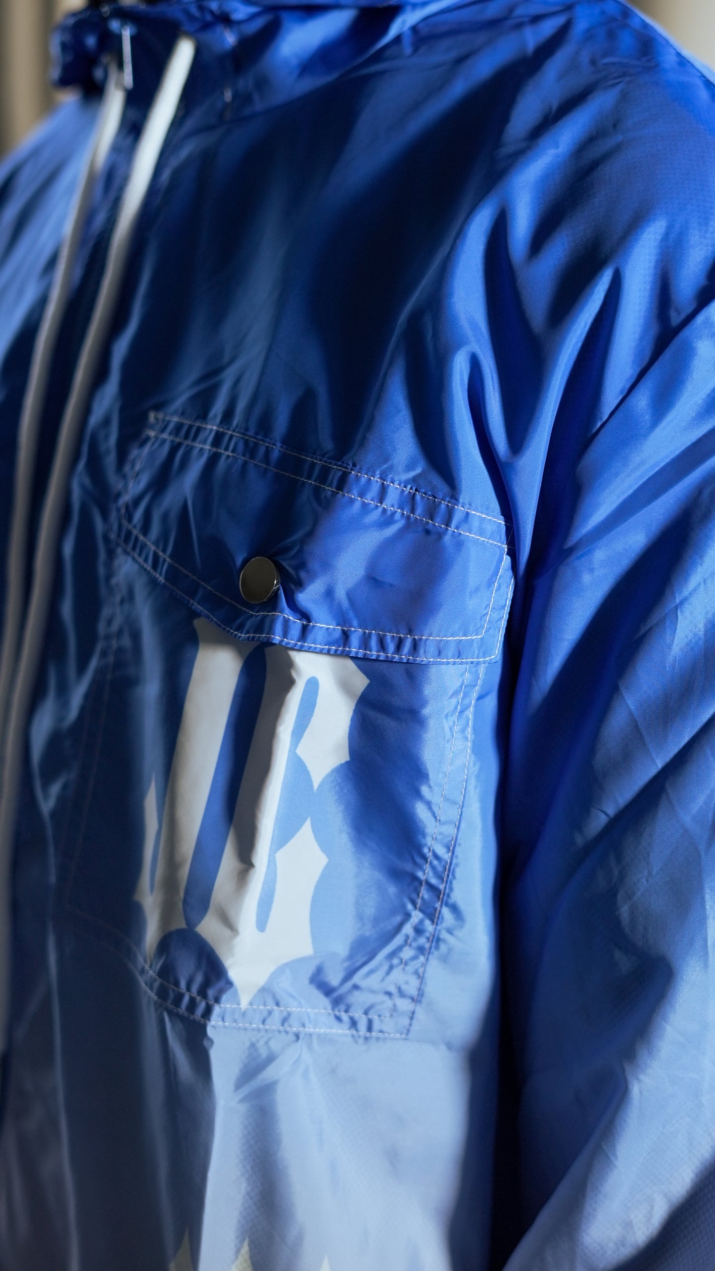 Gradient Windbreaker Top