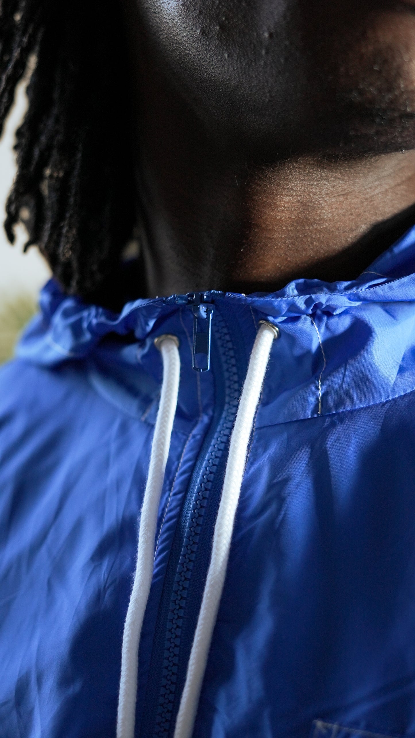 Gradient Windbreaker Top