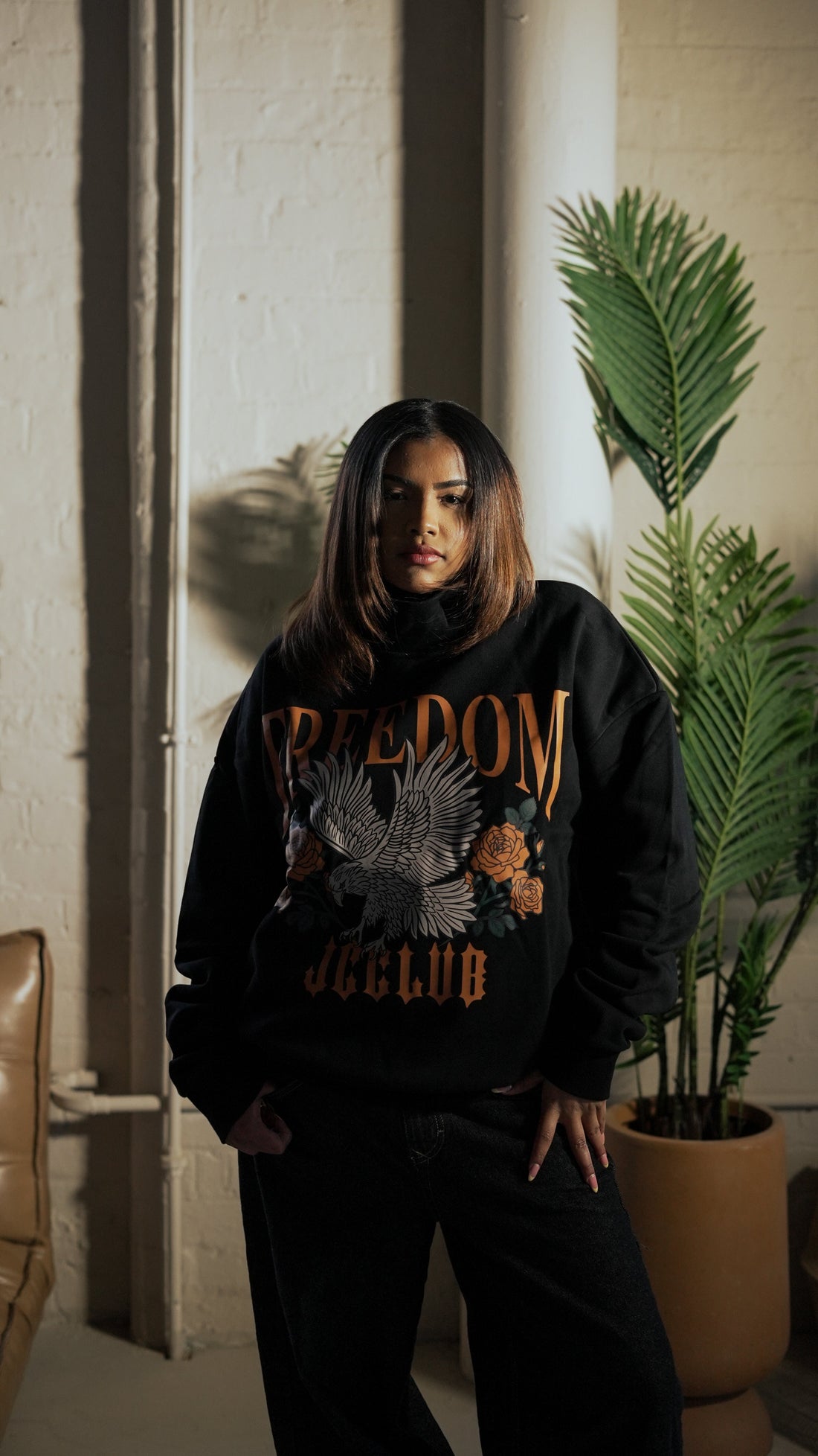 Oversized Hoodie Manchester — JCCLUB Freedom Hoodie