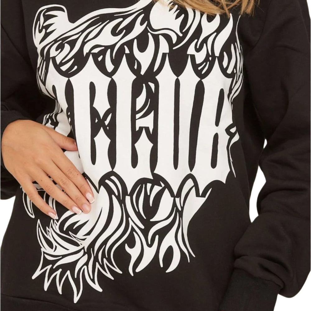 
                      
                        Black cotton womens jumper
                      
                    