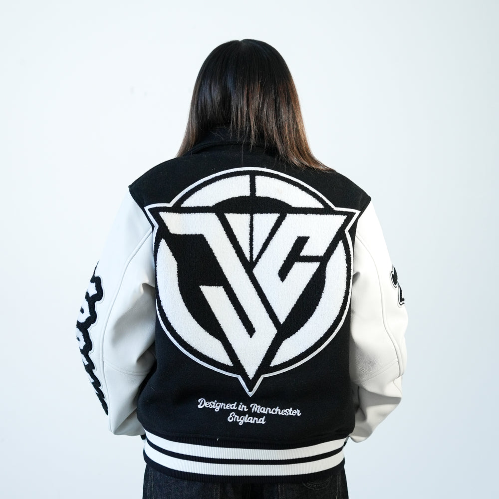 
                      
                        J Varsity Jacket
                      
                    