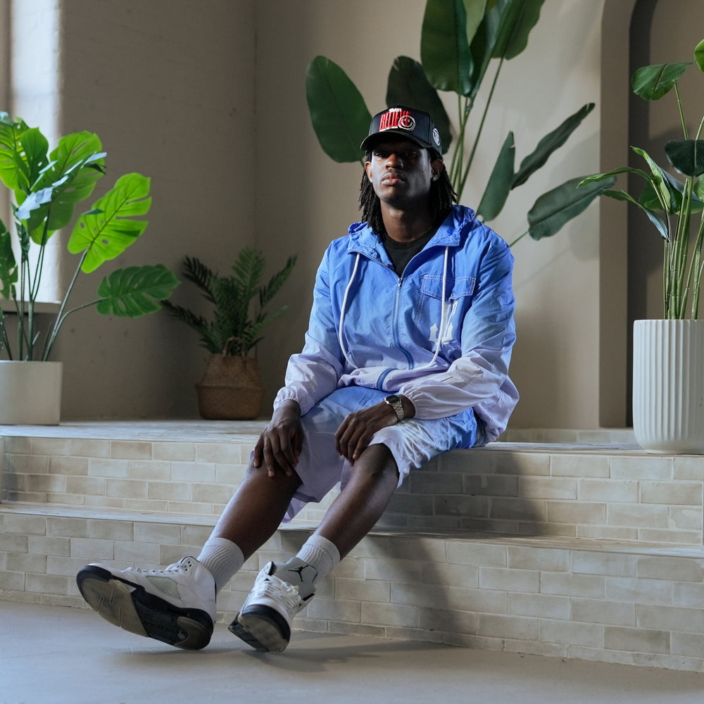 
                      
                        Gradient Windbreaker Shorts
                      
                    