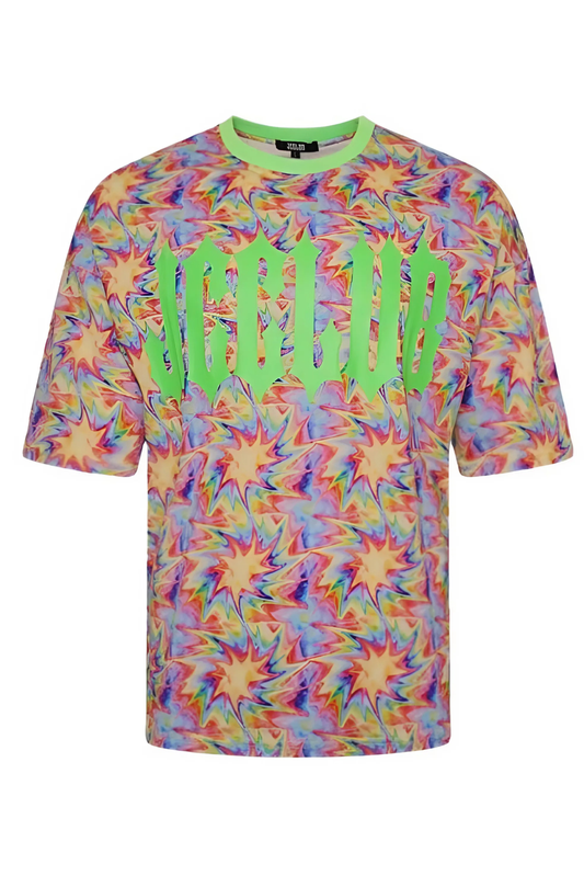 Tie-Dye Logo-Print T-Shirt / Men