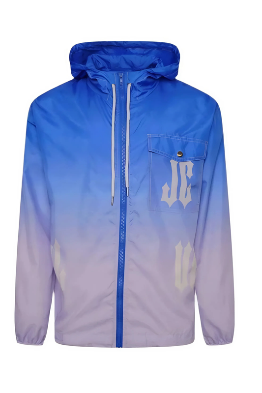 Gradient Windbreaker Top