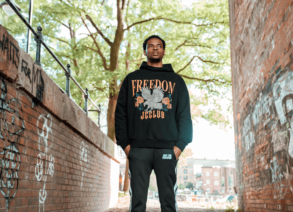 
                      
                        Freedom Hoodie.
                      
                    