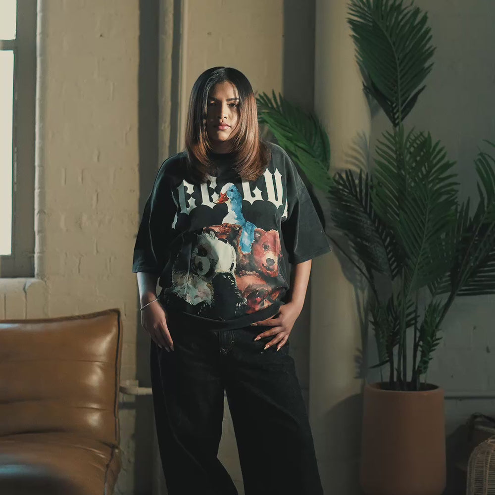 
                      
                        Load and play video in Gallery viewer, Teddy Bear T-shirt
                      
                    