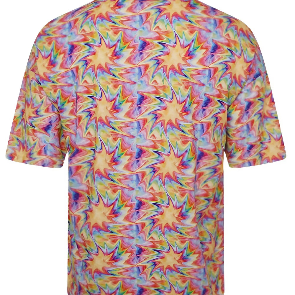 Tie-Dye Logo-Print Man