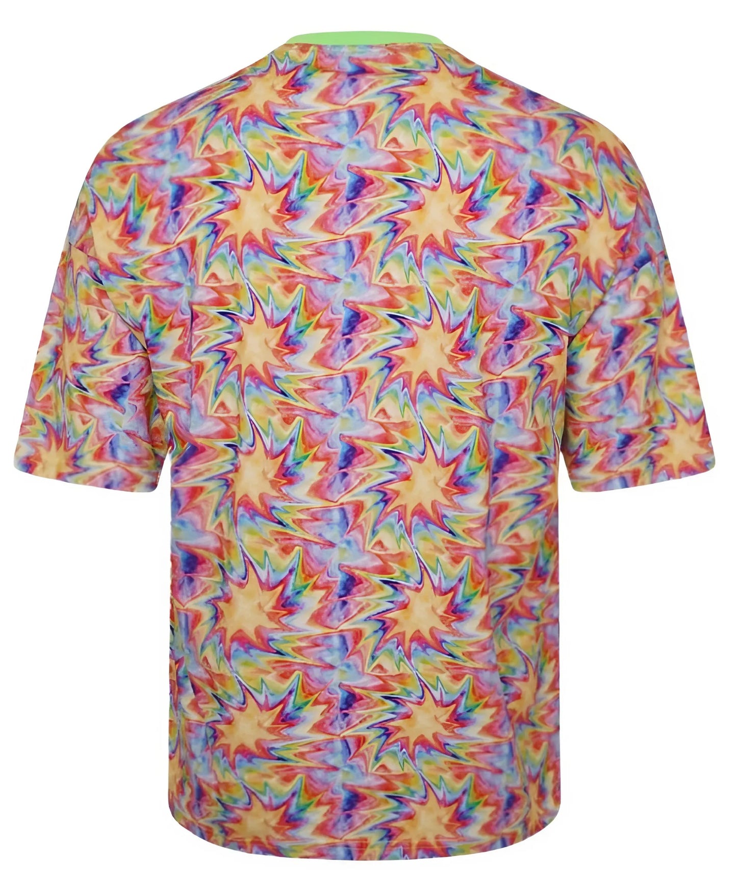 Tie-Dye Logo-Print Man